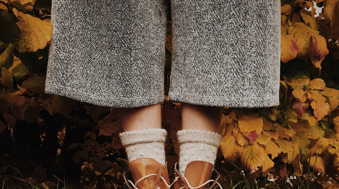 How to wear ankle boots with socks?