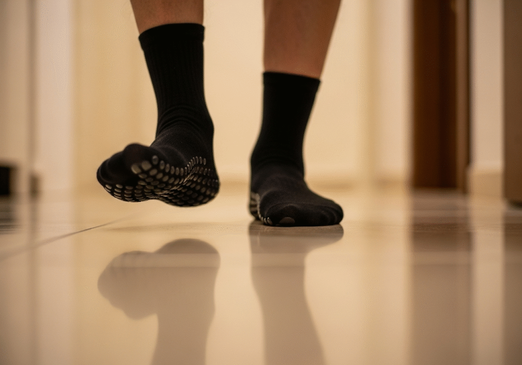 grip socks preventing falls