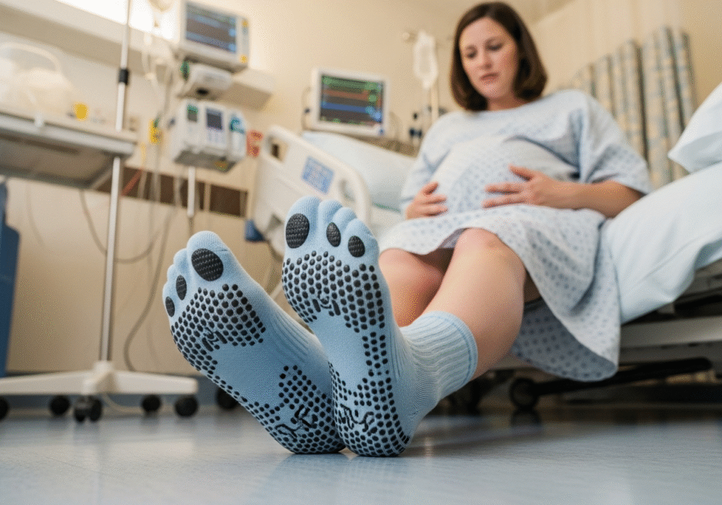 hospital labor grip socks