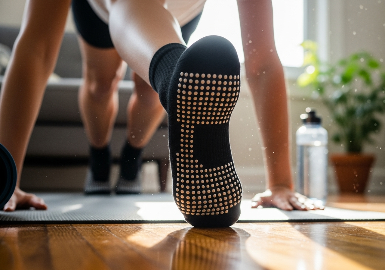 Why Are Grip Socks Perfect for Home Workouts?