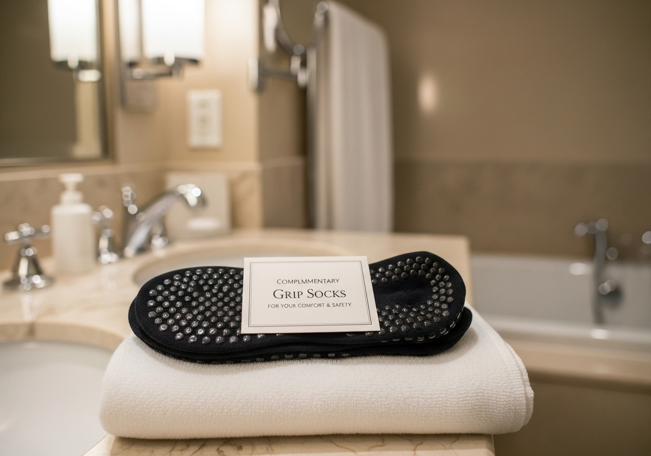 Why Do Hotels Offering Grip Socks Improve Guest Experience?