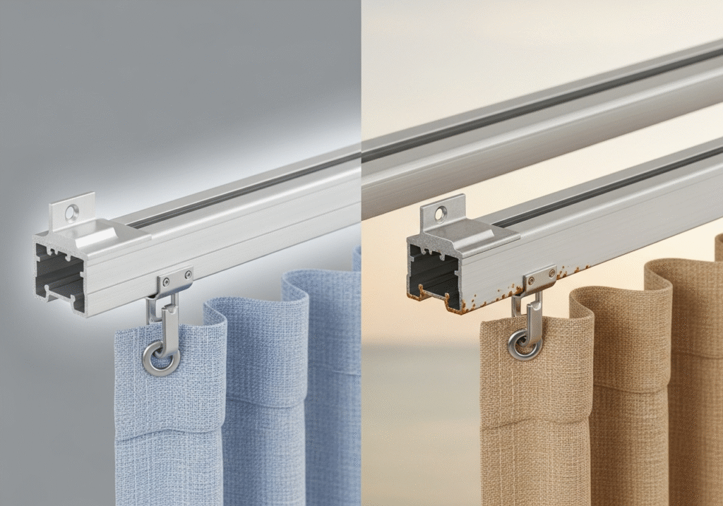 Maintenance of curtain tracks