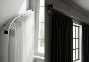 What Are the Key Differences Between Aluminum and Steel Curtain Tracks?