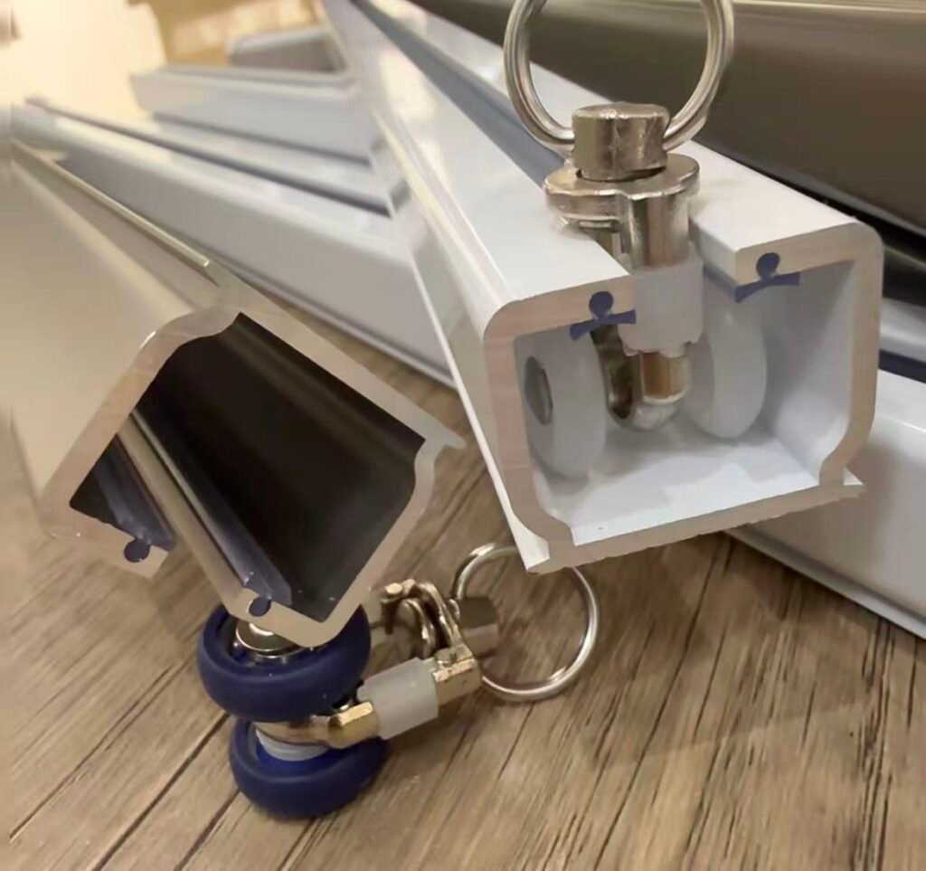 custom curtain tracks cost savings