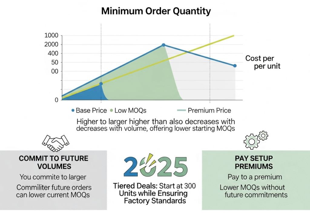 lowering MOQs