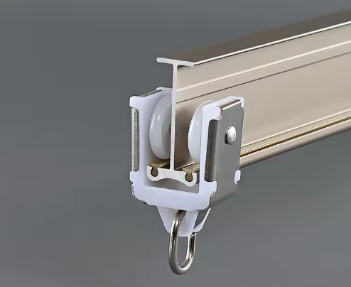 Quality Testing for Curtain Track Components A laboratory setting showing a curtain track component undergoing a salt-spray test.